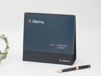 Gepersonaliseerde bureaukalender